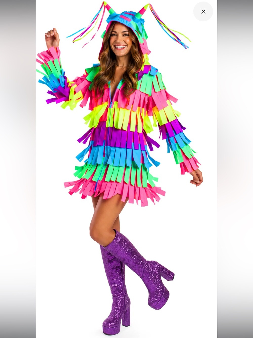 Tipsy Elves Piñata Costume Dress - L - Picture 3 of 7